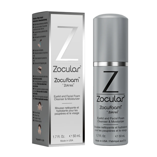 Zocular ZocuFOAM eyelid cleanser & moisturiser